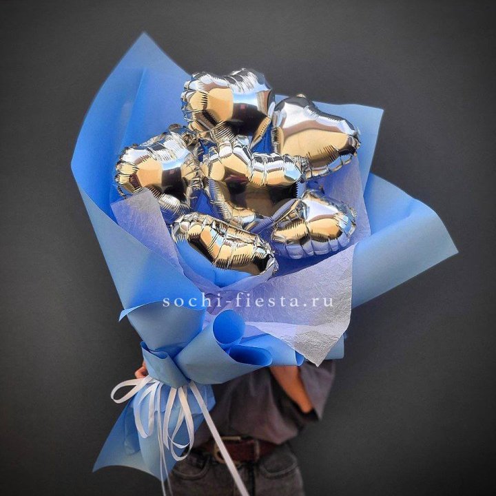 Букет из шаров сердец  №2 в Северодвинске