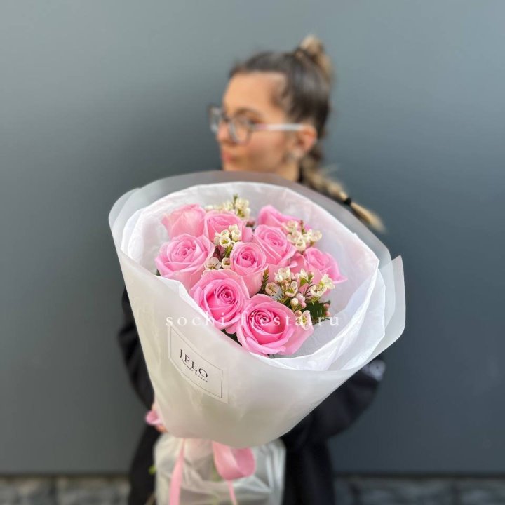 Букет розовых роз  в Северодвинске