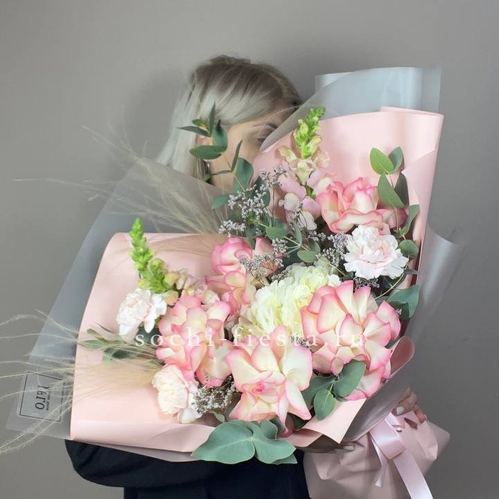  Букет  "Закат для неё" в Северодвинске