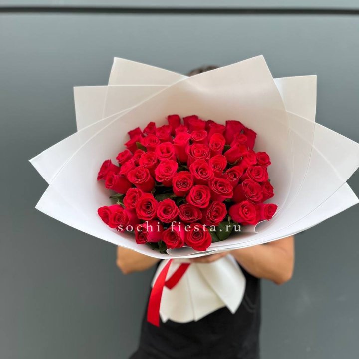 51  красная роза в Северодвинске