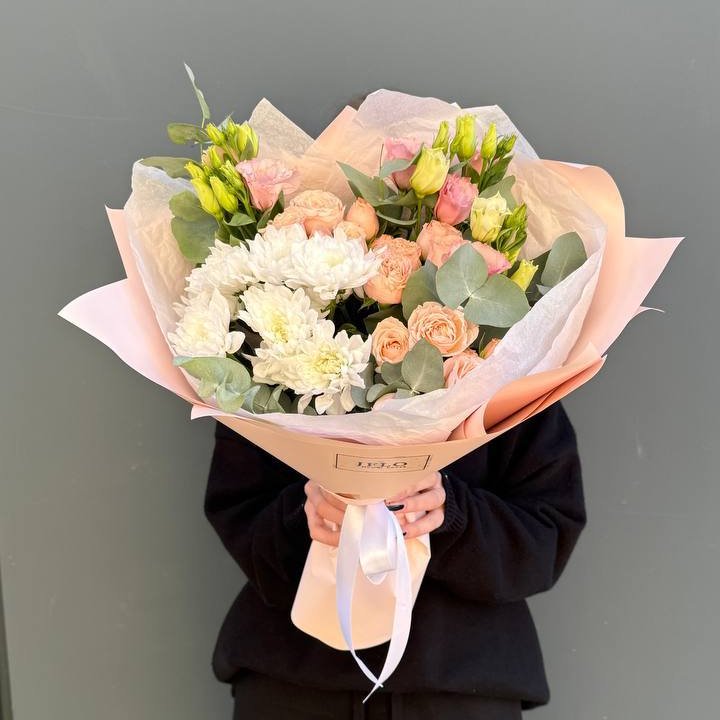 Букет "Персиковая нежность" в Северодвинске