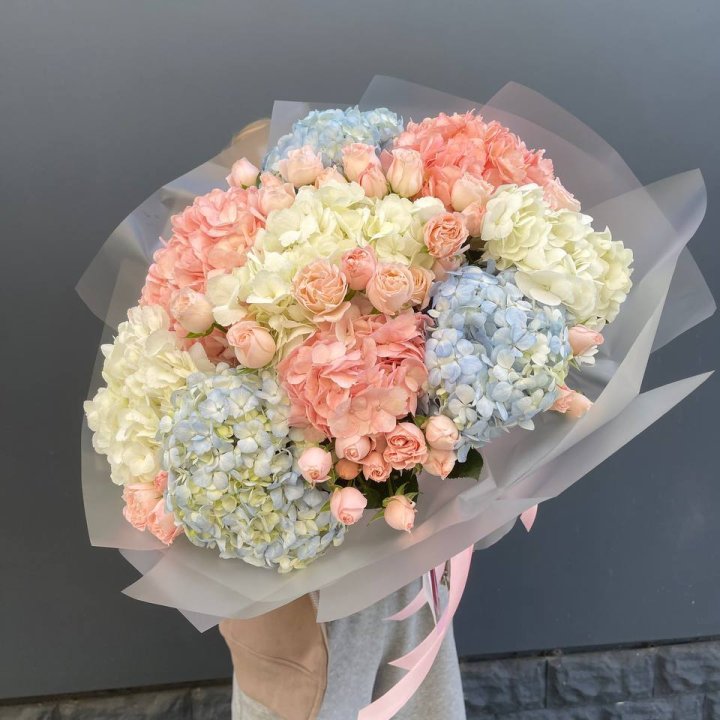 Дуо гортензии и бомбастик в Северодвинске