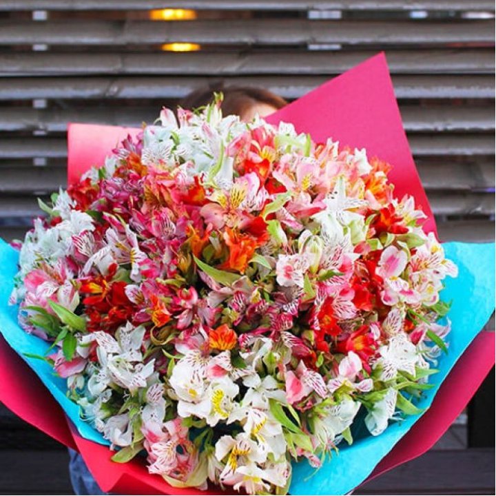 101 альстромерия в Северодвинске