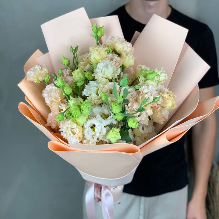 Букет эустом "Крем" в Северодвинске