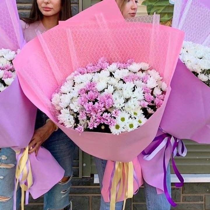 Букет хризантем №3 в Северодвинске