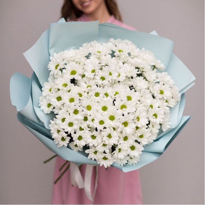  Букет хризантем "Бон-бон" в Северодвинске