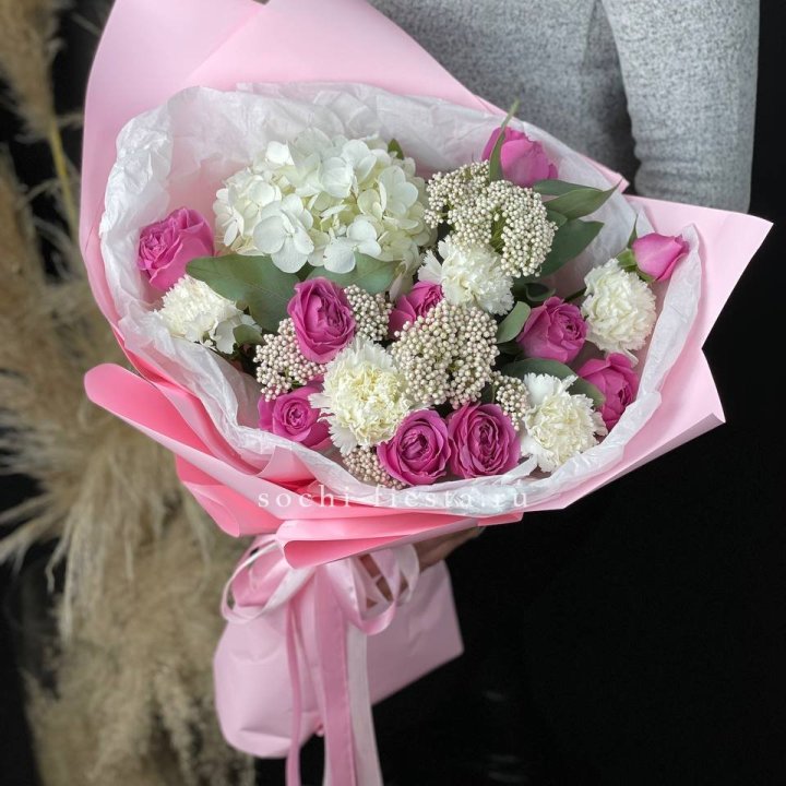 Букет с мисти бабблс №1 в Северодвинске