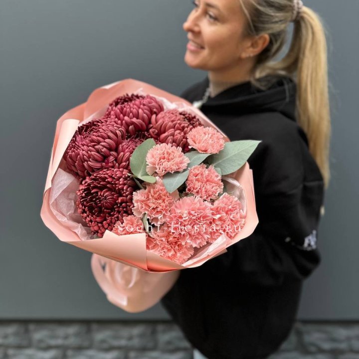 Дуо диантусы и бигуди в Северодвинске