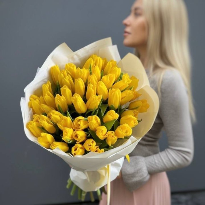 51 желтый тюльпан в Северодвинске