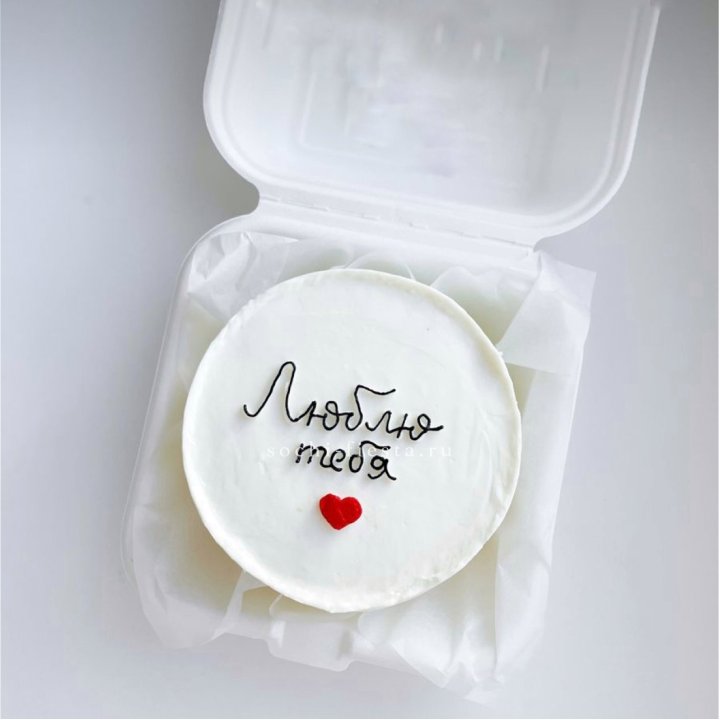 Бенто-торт "Люблю Тебя"  в Северодвинске