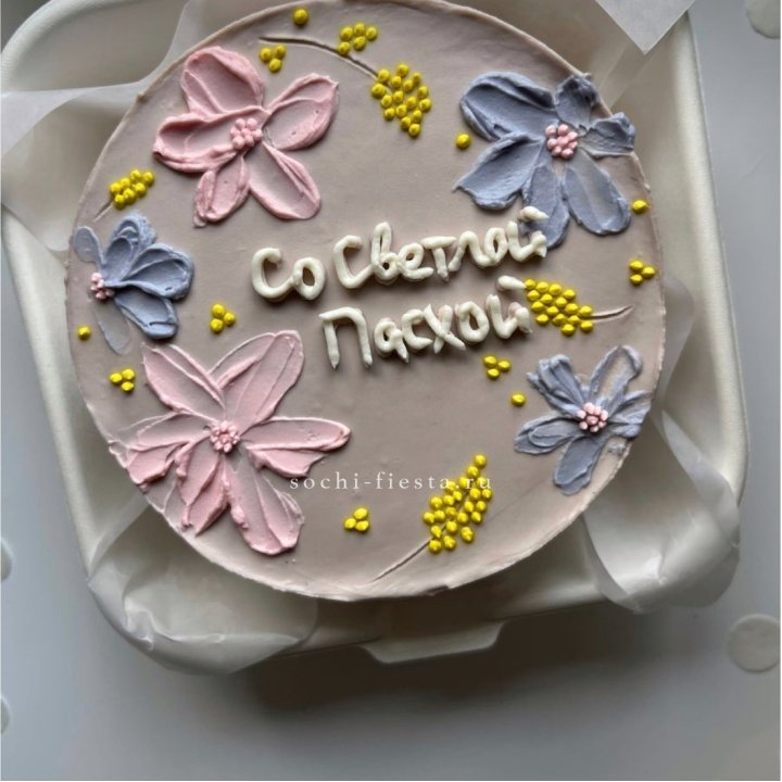 Бенто-торт "Светлой Пасхи" 3 в Северодвинске