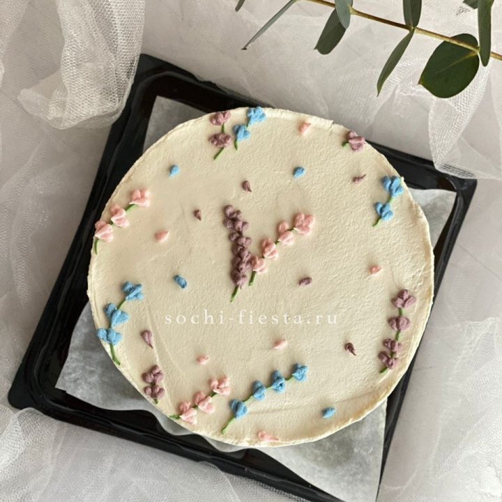 Бенто-торт "Лаванда" в Северодвинске