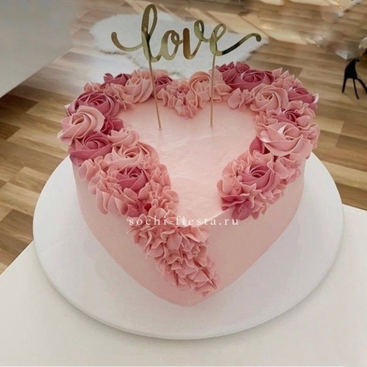 Торт "Сердце" 10 в Северодвинске