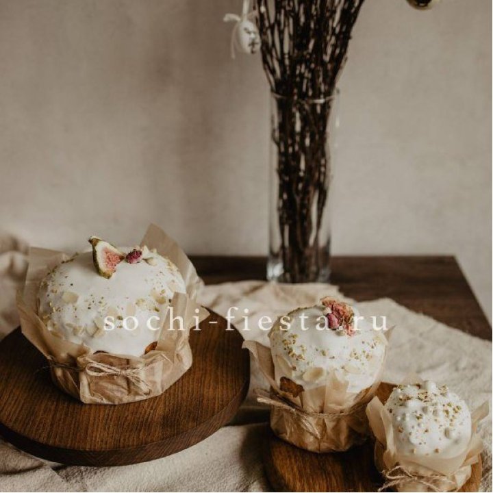 Кулич мини с изюмом в Северодвинске