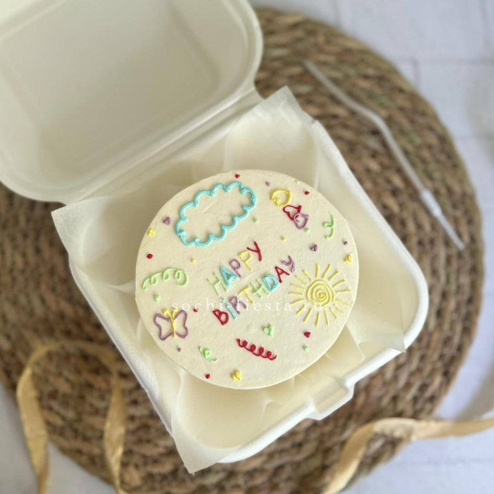 Бенто-торт "С днем рождения!"  в Северодвинске