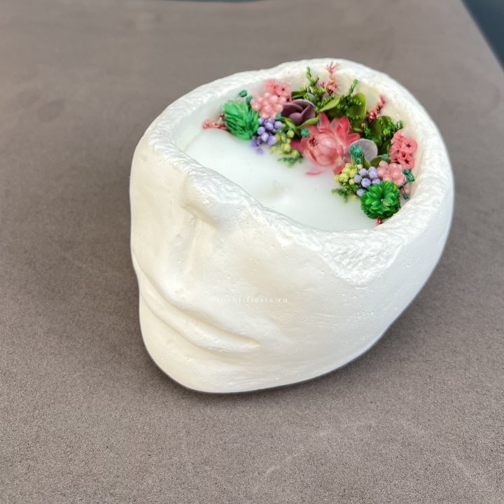 Свеча ароматическая в гипсе  в Северодвинске