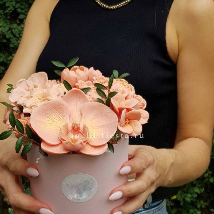 Шоколадный букет Орхидей в Северодвинске