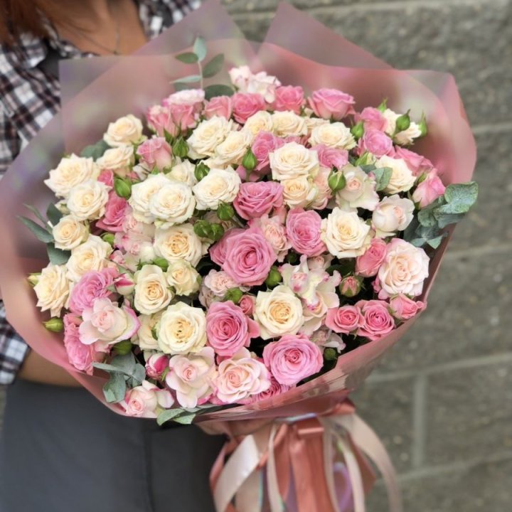 21 кустовая роза в Северодвинске