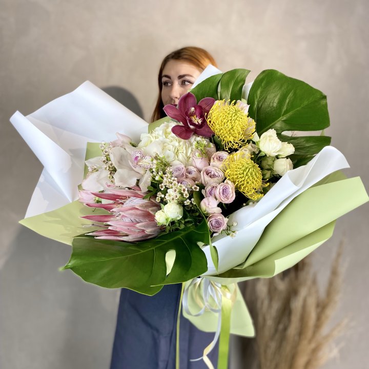 Дизайнерский букет экзотики в Северодвинске