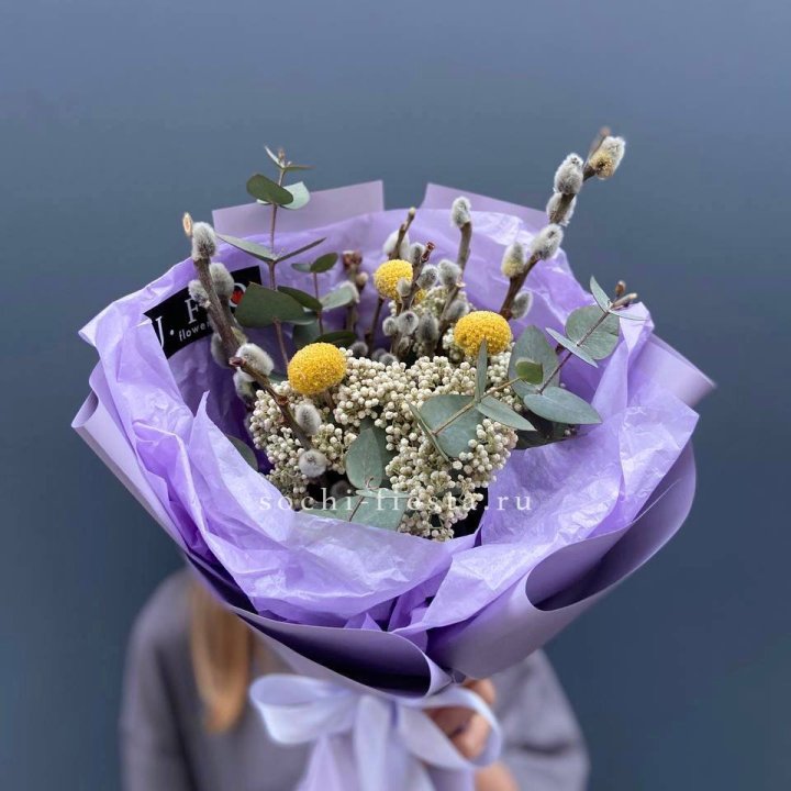 Букет с Вербой №1 в Северодвинске