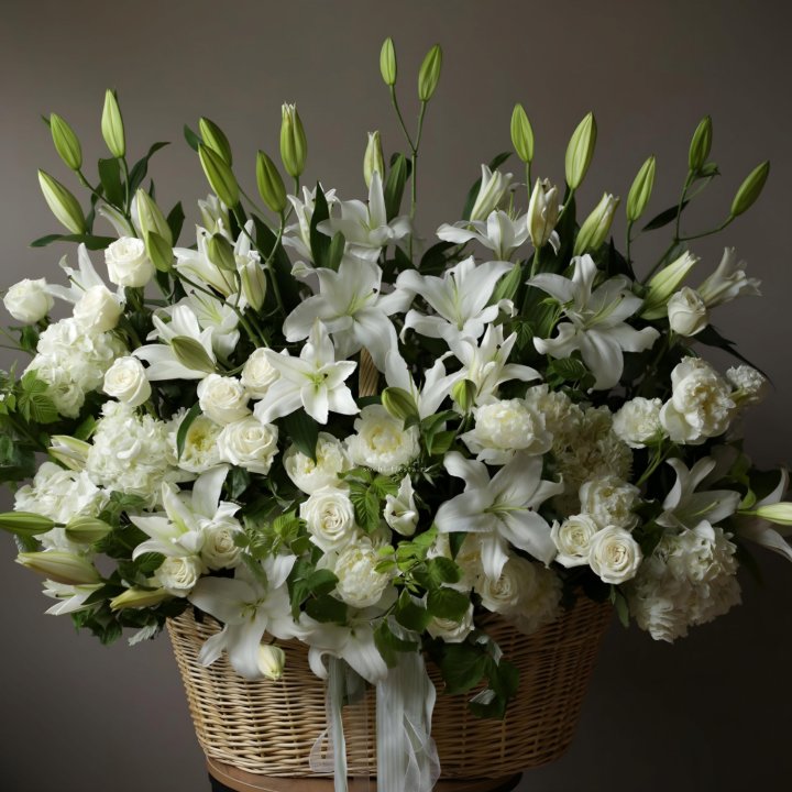 Цветочная корзина макси №3 в Северодвинске