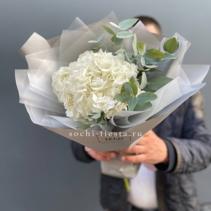 Букет  из белой гортензии в Северодвинске