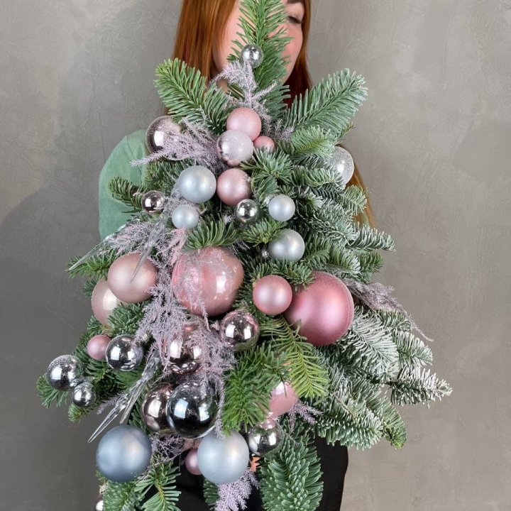 Новогодняя елочка "Розе голд" в Северодвинске