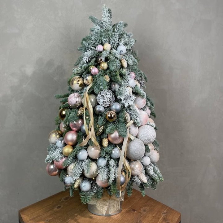 Новогодняя ёлка из веток датского нобилиса в Северодвинске