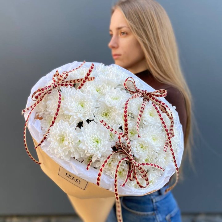 Букет "Хризантемы с любовью" в Северодвинске