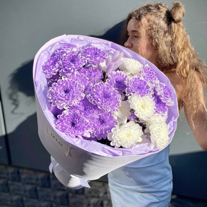  Букет хризантем "Сирена" в Северодвинске