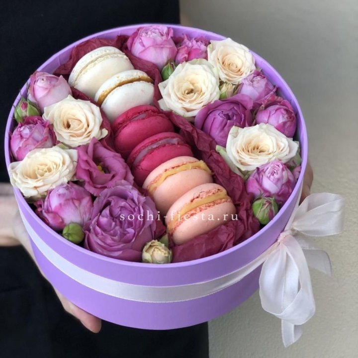 Цветочный бокс "Лаванди" в Северодвинске