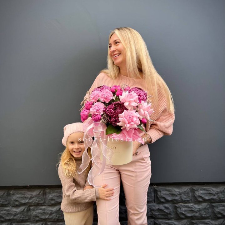 Цветочный бокс "Альба" в Северодвинске