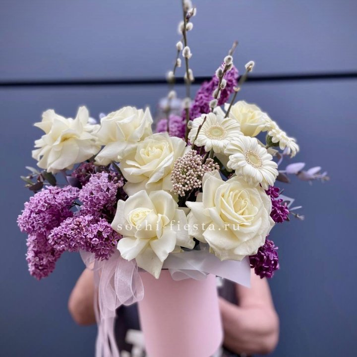 Цветочный бокс "Светлое Воскресенье" в Северодвинске