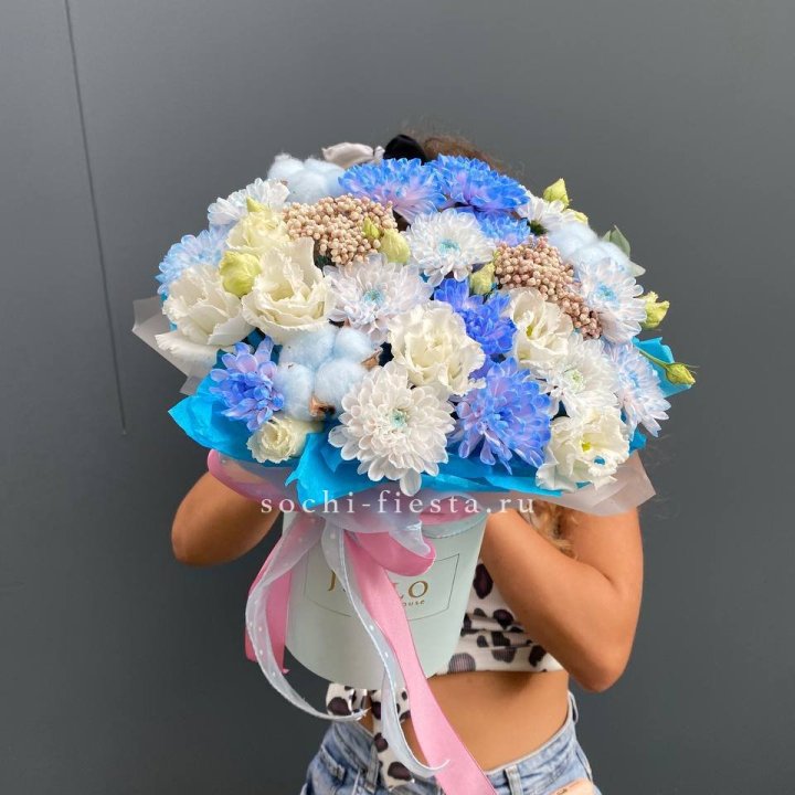 Коробка цветов  " Облако" в Северодвинске