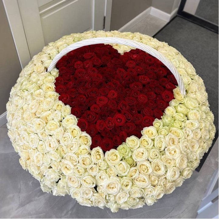 501 роза сердце в Северодвинске