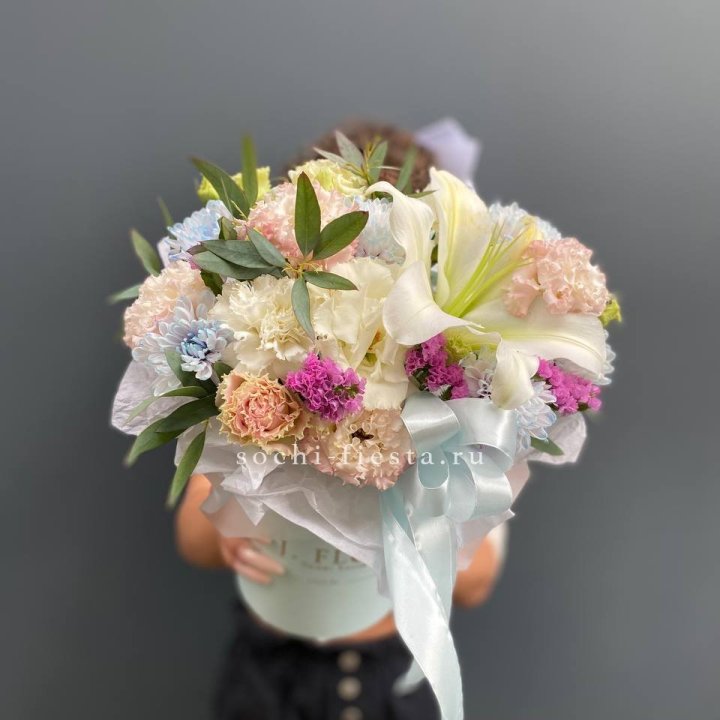 Дизайнерский цилиндр "Лилия" в Северодвинске