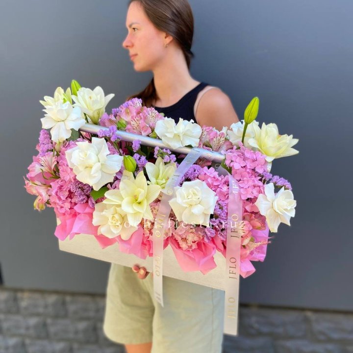 Большой бокс розовый в Северодвинске