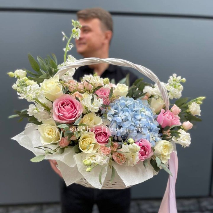 Авторская корзина "Аполинария" в Северодвинске