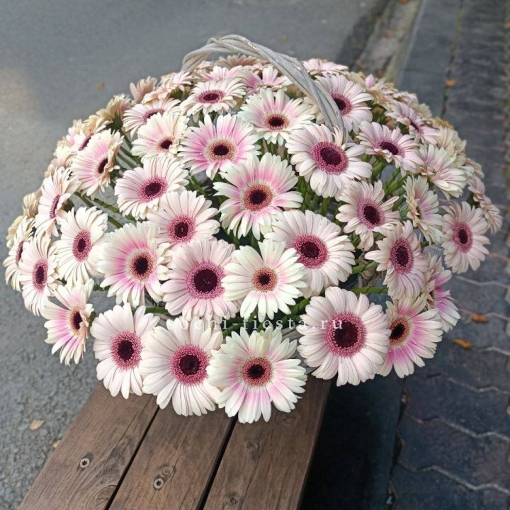 Корзина с герберами  в Северодвинске