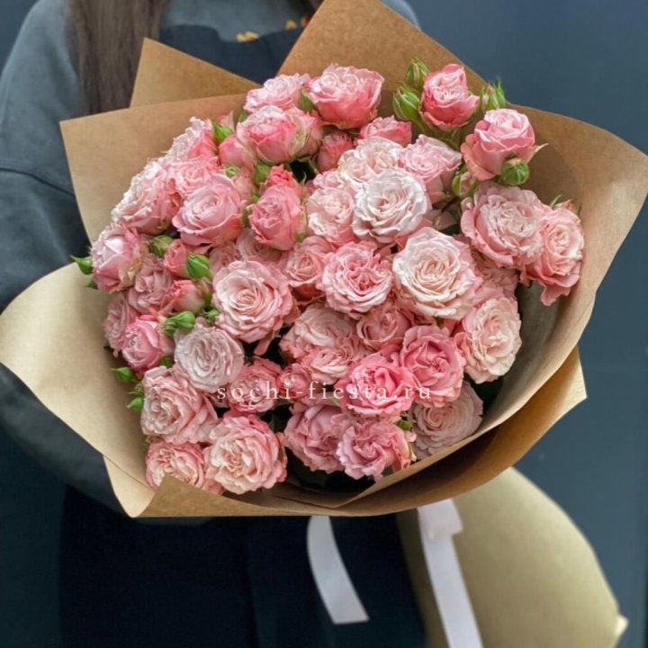 Пионовидные розы Bombastic №2 в Северодвинске