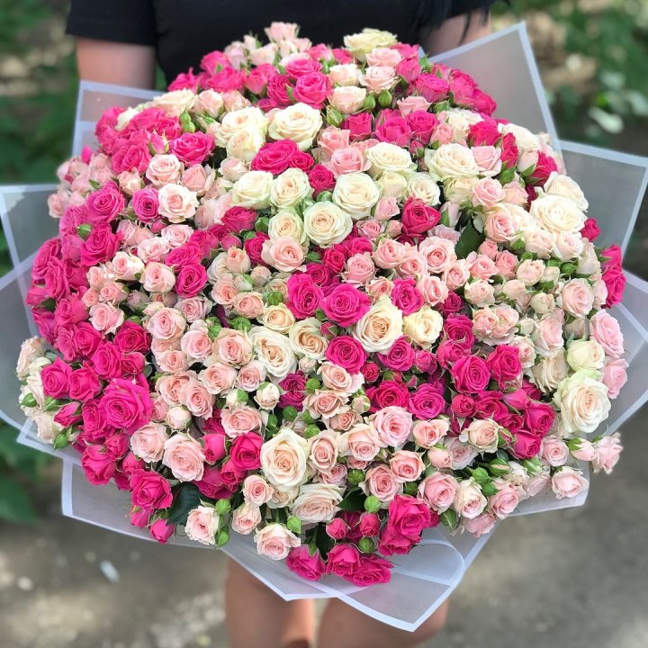 101 кустовая роза в Северодвинске