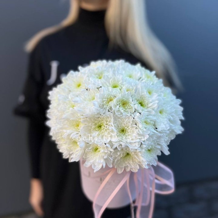 Коробка с хризантемами №1 в Северодвинске