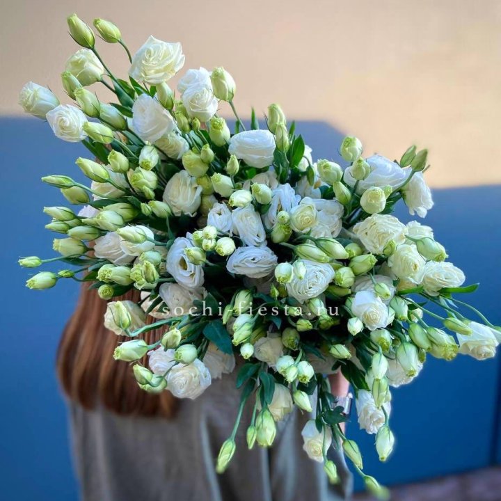 Охапка эустомы в Северодвинске