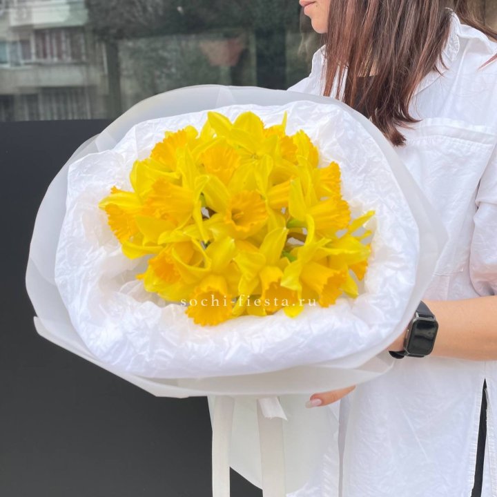 Нарциссы 25 шт в Северодвинске