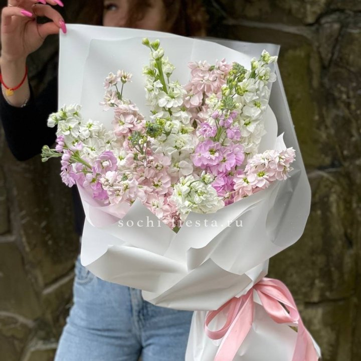 Букет маттиол №1 в Северодвинске