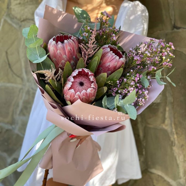 Букет из протеи "Клеопатра"  в Северодвинске