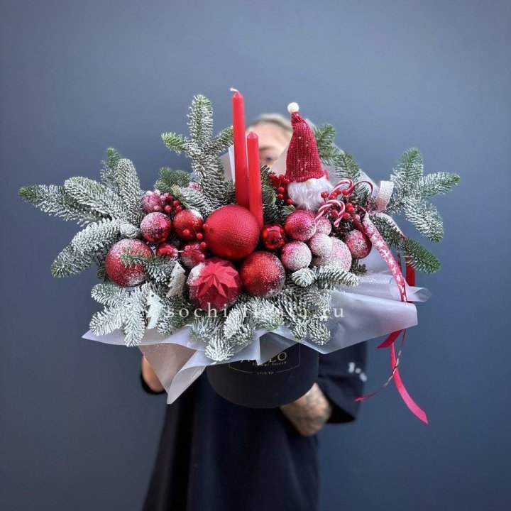 Композиция "Мери крисмас ред" в Северодвинске