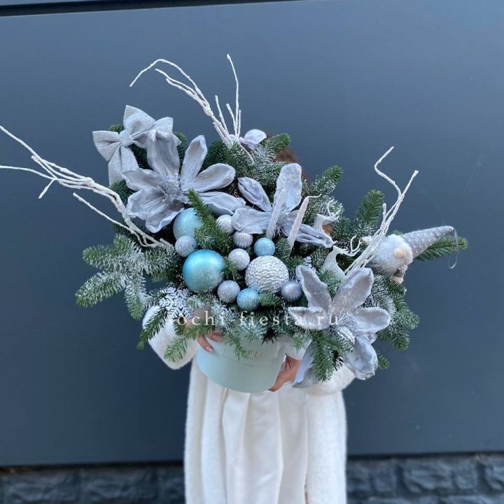 Композиция "Снежный цветок" в Северодвинске