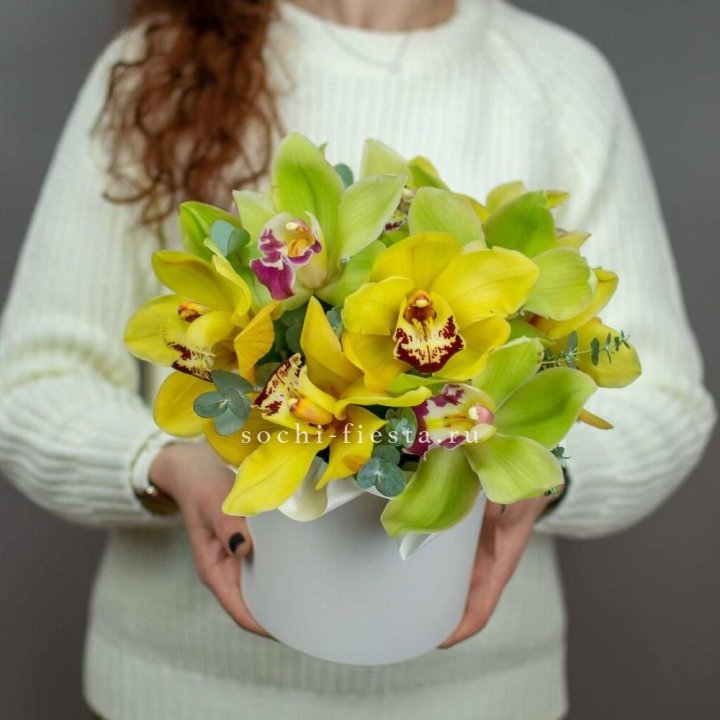 Бокс с орхидей №1 в Северодвинске