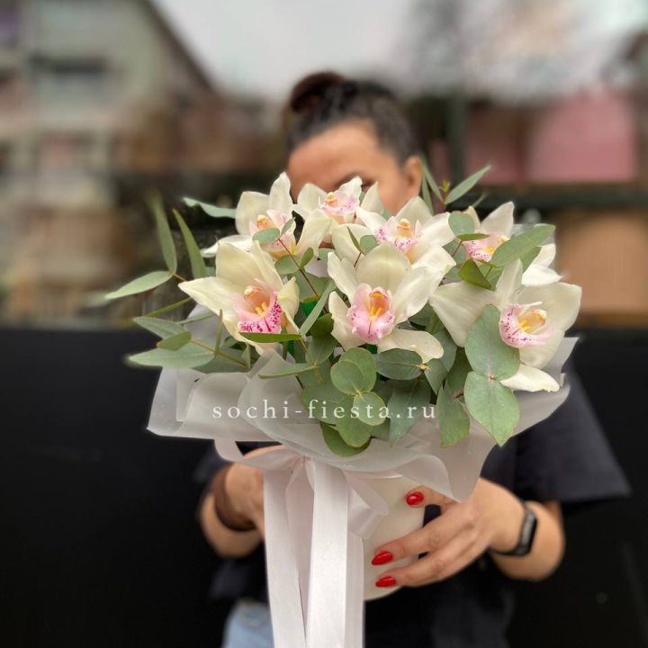 Бокс с орхидеями в Северодвинске